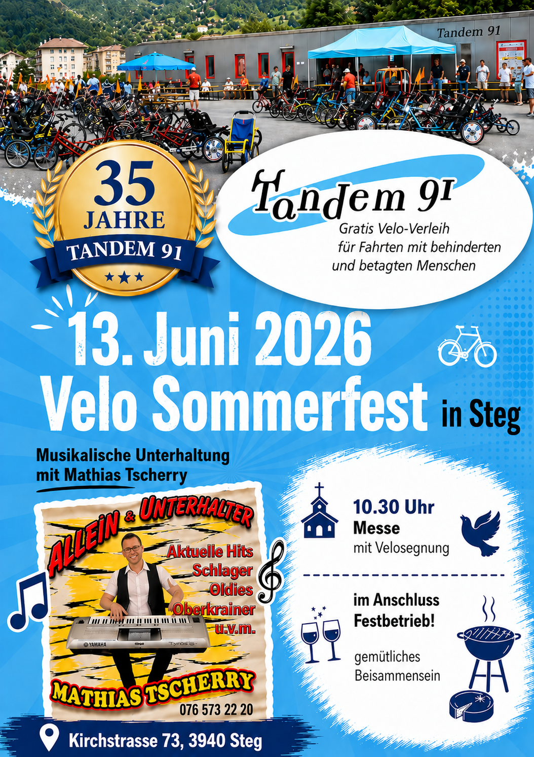 Plakat zum 31. Jubiläum